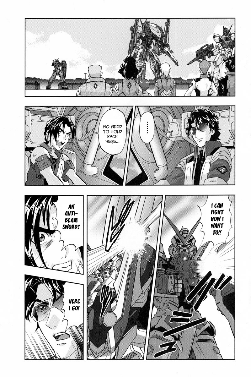 Kidou Senshi Gundam Seed Frame Astrays Chapter 4 page 15 - Chapter 4: A Change in Battle