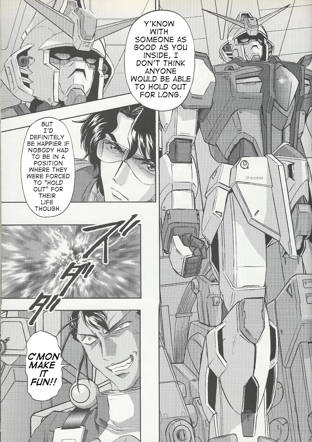 Kidou Senshi Gundam Seed Frame Astrays Chapter 8 page 12 - Chapter 8: FRAME A08 Gunfire to signal a new era