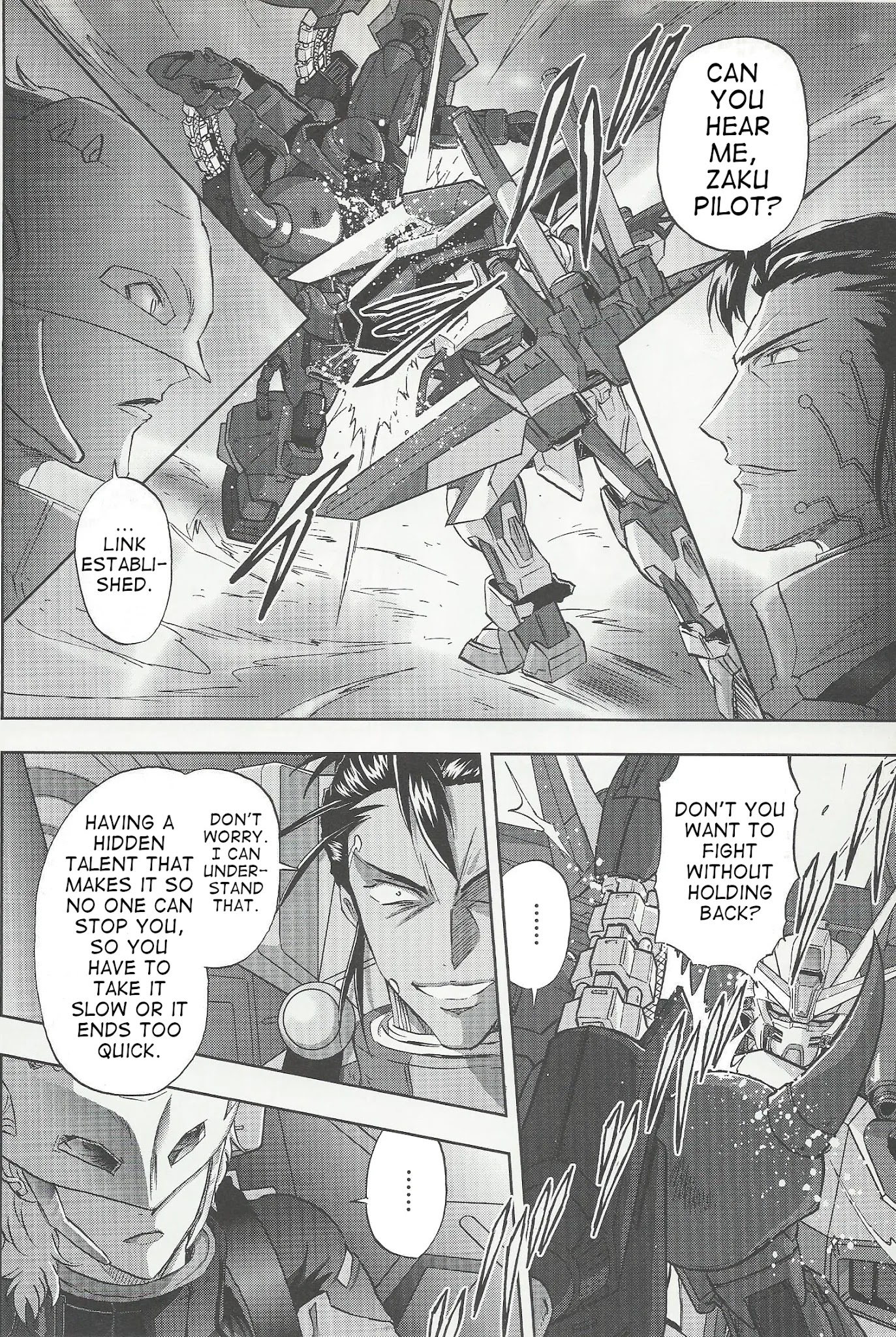 Kidou Senshi Gundam Seed Frame Astrays Chapter 8 page 5 - Chapter 8: FRAME A08 Gunfire to signal a new era