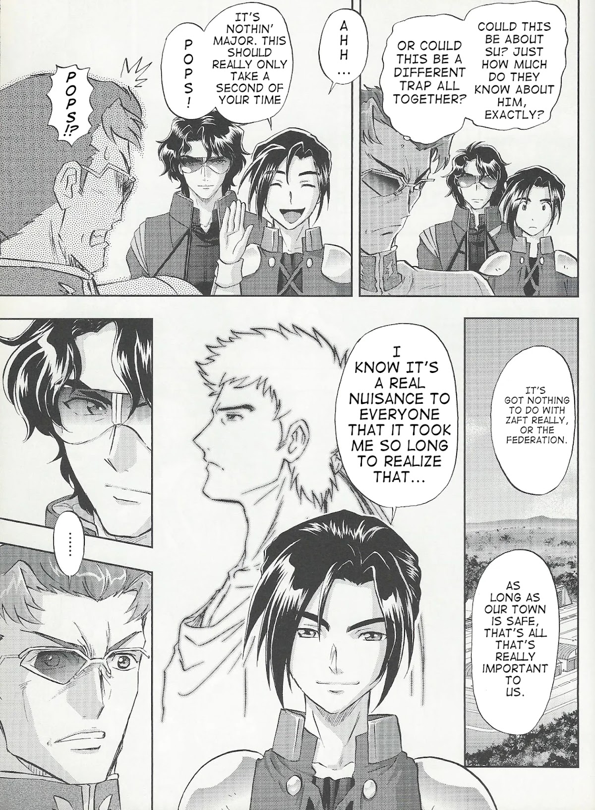 Kidou Senshi Gundam Seed Frame Astrays Chapter 8 page 8 - Chapter 8: FRAME A08 Gunfire to signal a new era