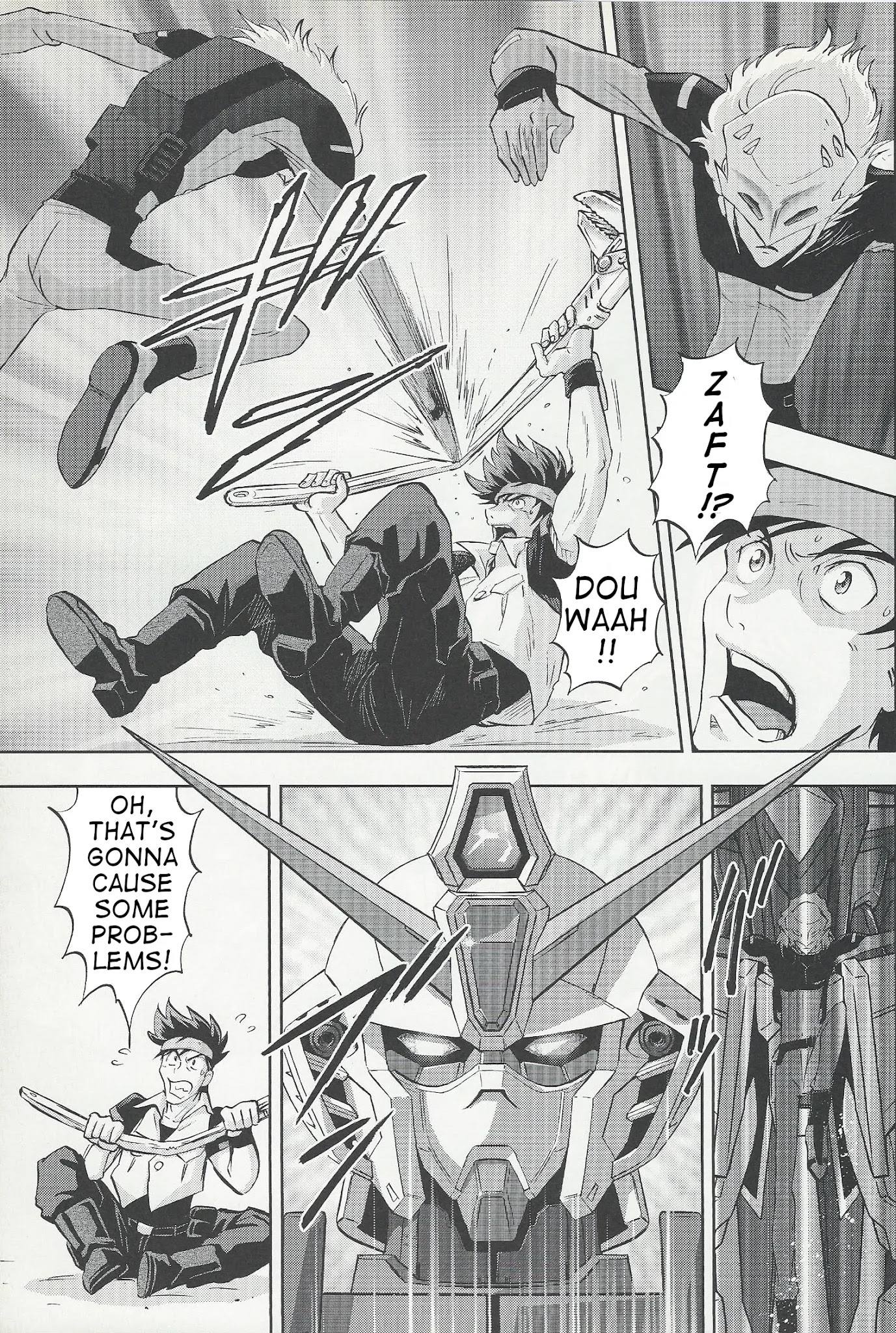 Kidou Senshi Gundam Seed Frame Astrays Chapter 9 page 15 - Chapter 9: FRAME A09 Roaring Thunder