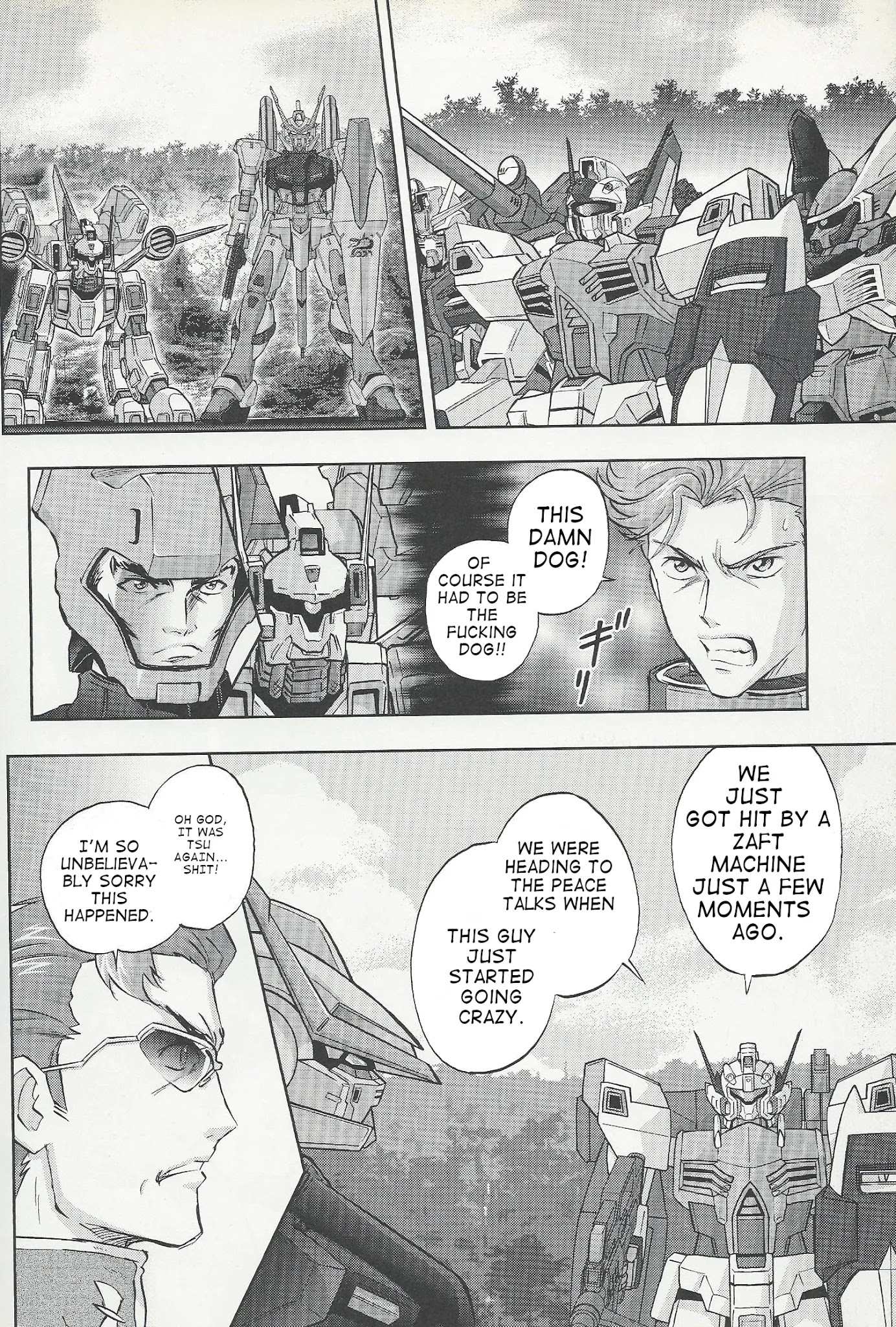 Kidou Senshi Gundam Seed Frame Astrays Chapter 9 page 6 - Chapter 9: FRAME A09 Roaring Thunder