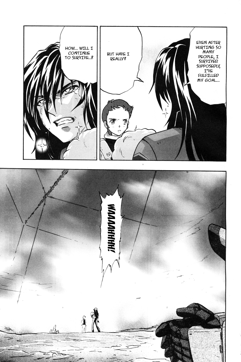 Kidou Senshi Gundam Seed X Astray Chapter 11.2 page 35 - Chapter 11 v2 : Parts-X21 - Prayer's Will [End]