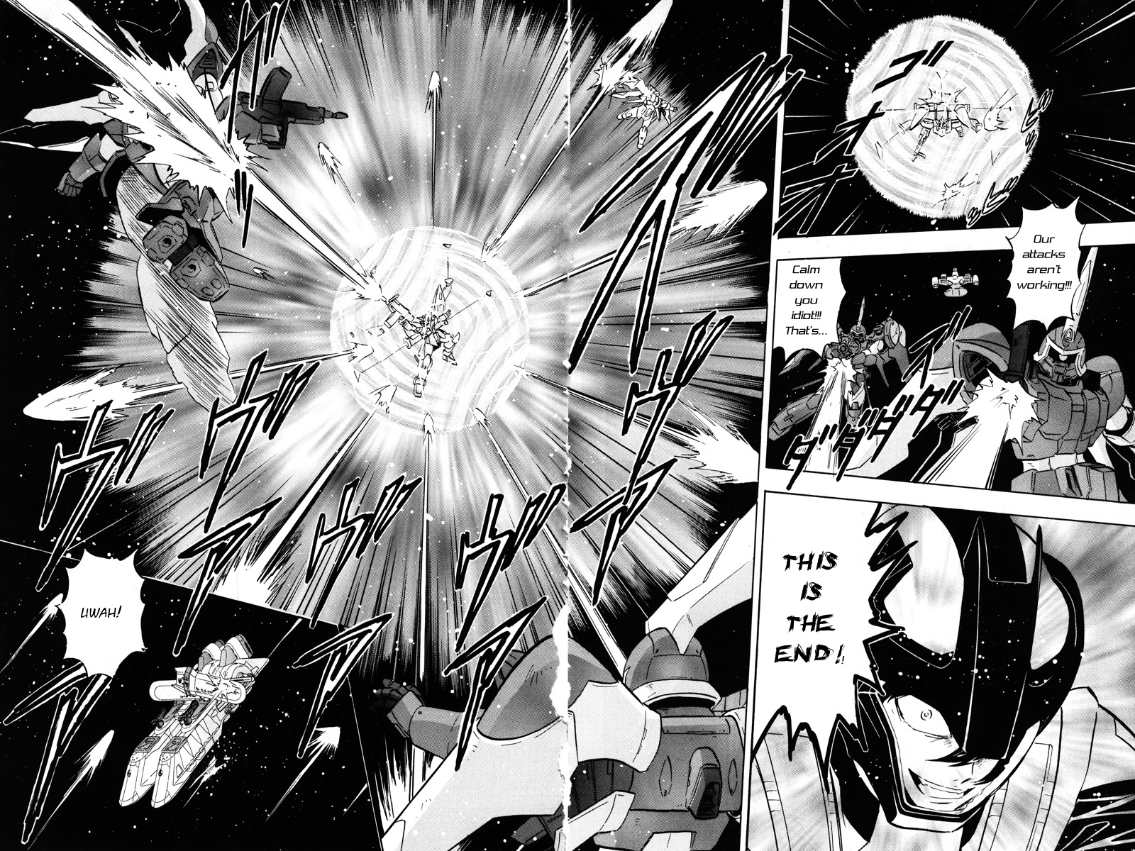 Kidou Senshi Gundam Seed X Astray Chapter 4.2 page 10 - Chapter 4 v2 : Parts-X15 - A Junk Tech's Battle