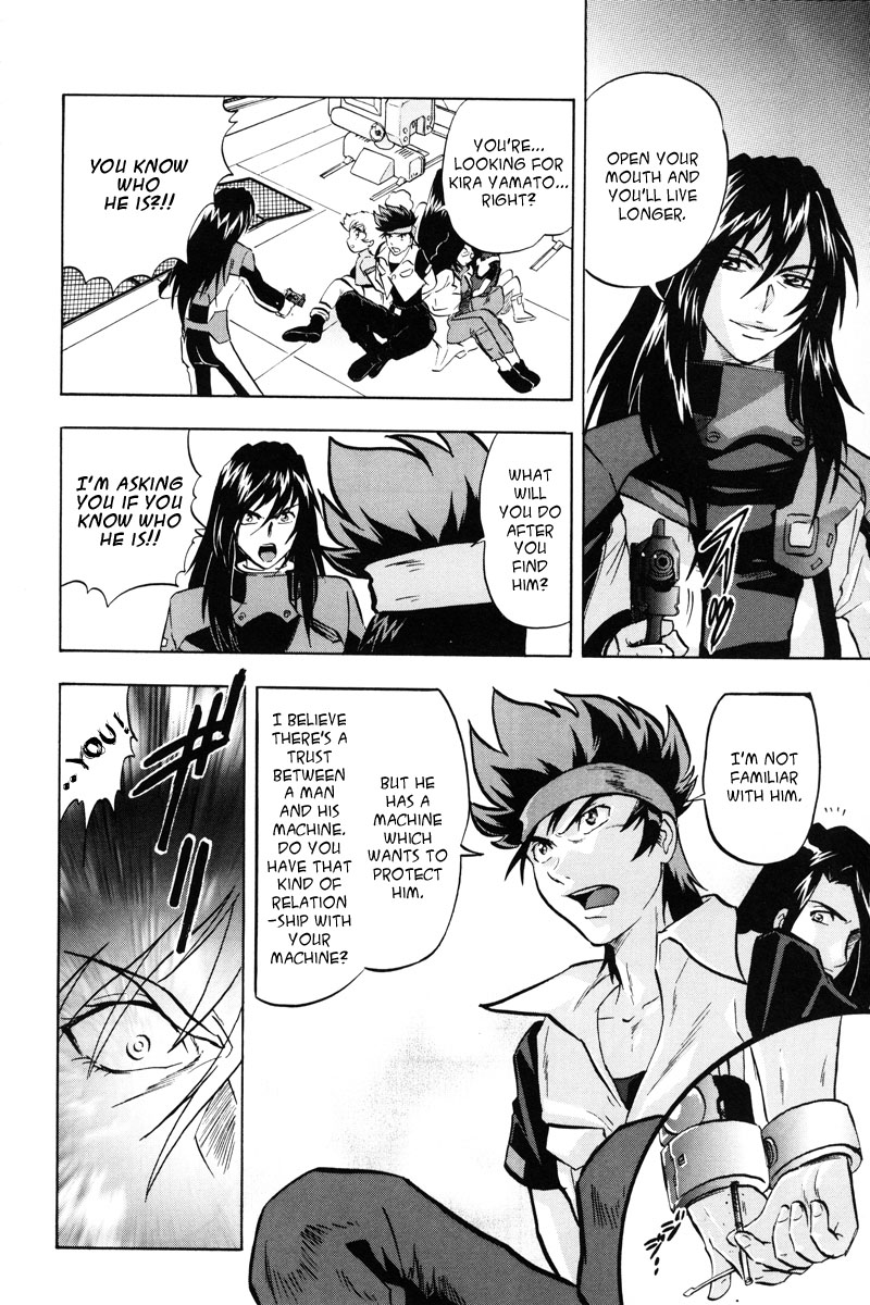 Kidou Senshi Gundam Seed X Astray Chapter 4.2 page 19 - Chapter 4 v2 : Parts-X15 - A Junk Tech's Battle