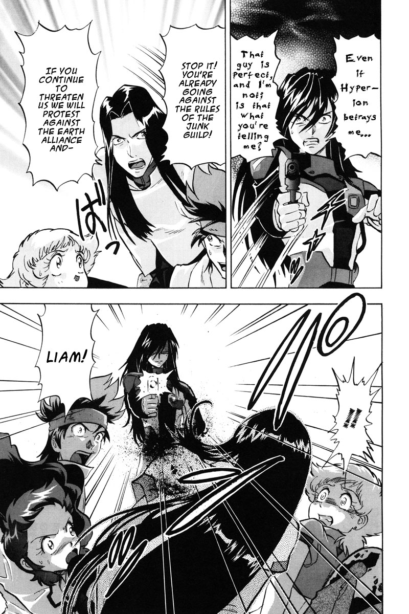 Kidou Senshi Gundam Seed X Astray Chapter 4.2 page 20 - Chapter 4 v2 : Parts-X15 - A Junk Tech's Battle