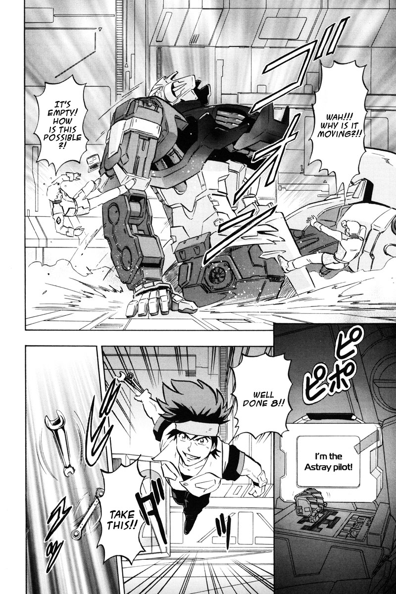 Kidou Senshi Gundam Seed X Astray Chapter 4.2 page 25 - Chapter 4 v2 : Parts-X15 - A Junk Tech's Battle