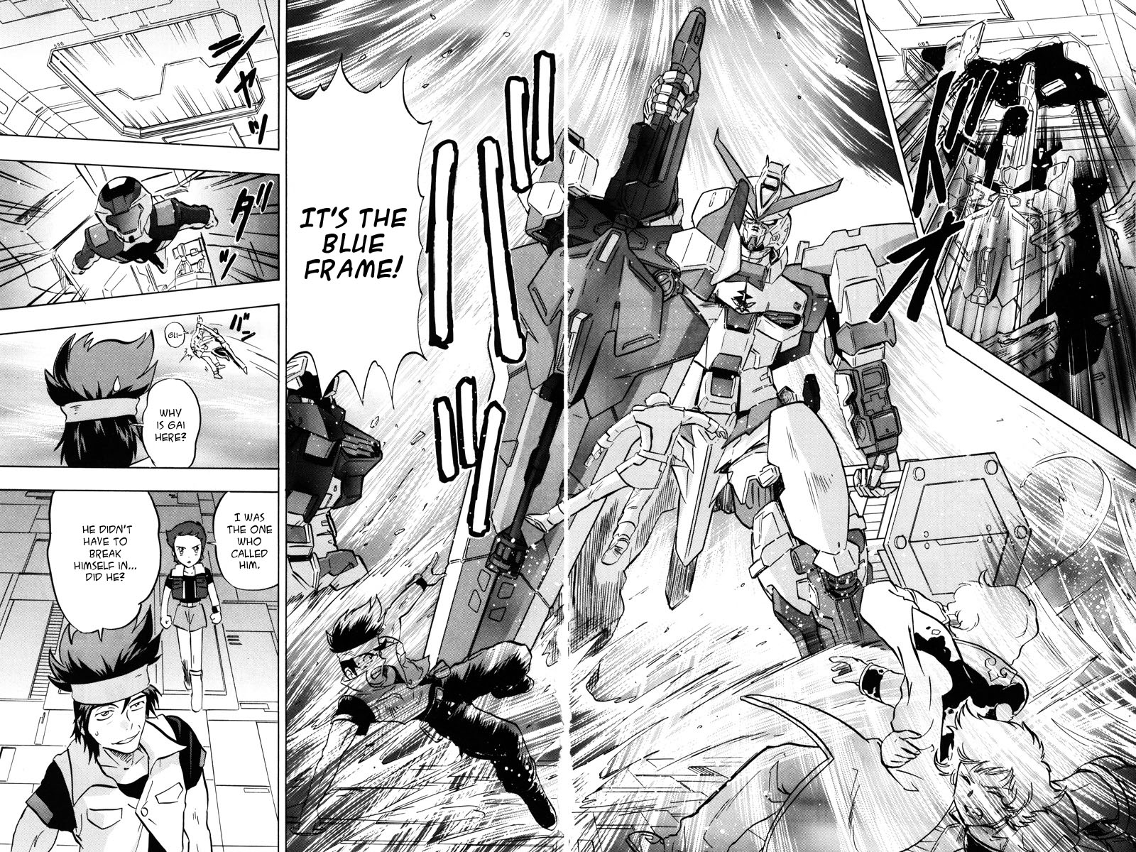 Kidou Senshi Gundam Seed X Astray Chapter 4.2 page 27 - Chapter 4 v2 : Parts-X15 - A Junk Tech's Battle