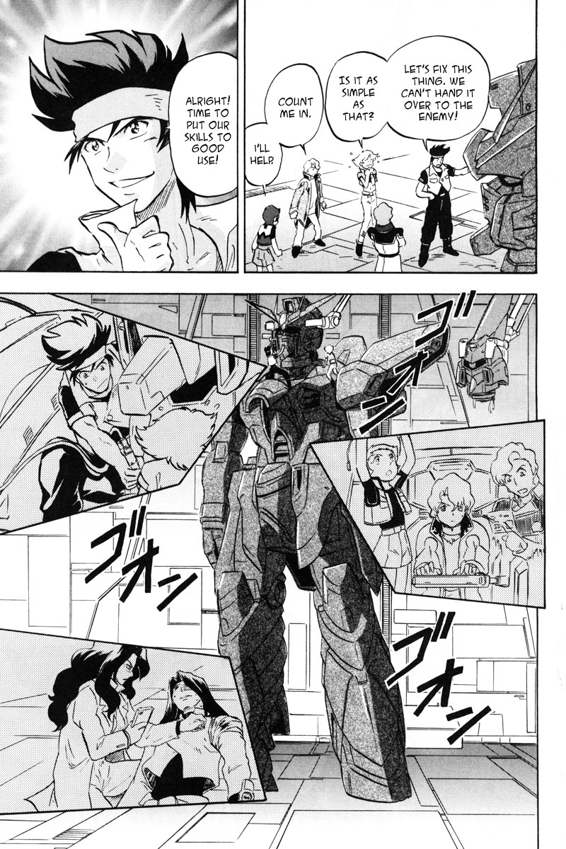 Kidou Senshi Gundam Seed X Astray Chapter 4.2 page 31 - Chapter 4 v2 : Parts-X15 - A Junk Tech's Battle