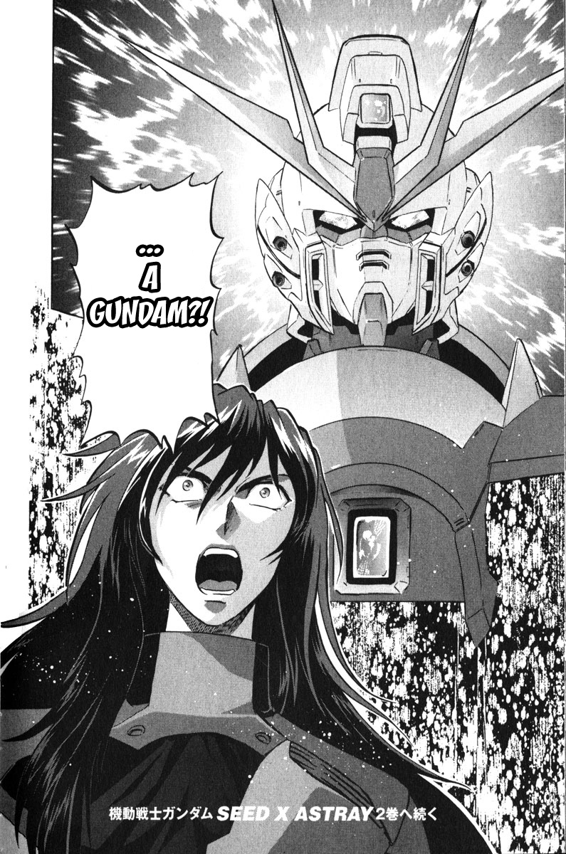 Kidou Senshi Gundam Seed X Astray Chapter 4.2 page 33 - Chapter 4 v2 : Parts-X15 - A Junk Tech's Battle
