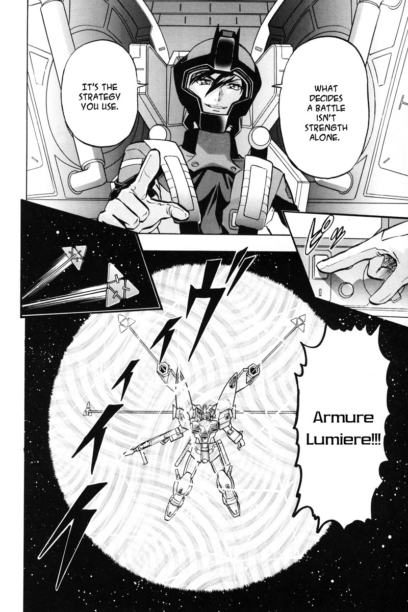 Kidou Senshi Gundam Seed X Astray Chapter 4.2 page 8 - Chapter 4 v2 : Parts-X15 - A Junk Tech's Battle