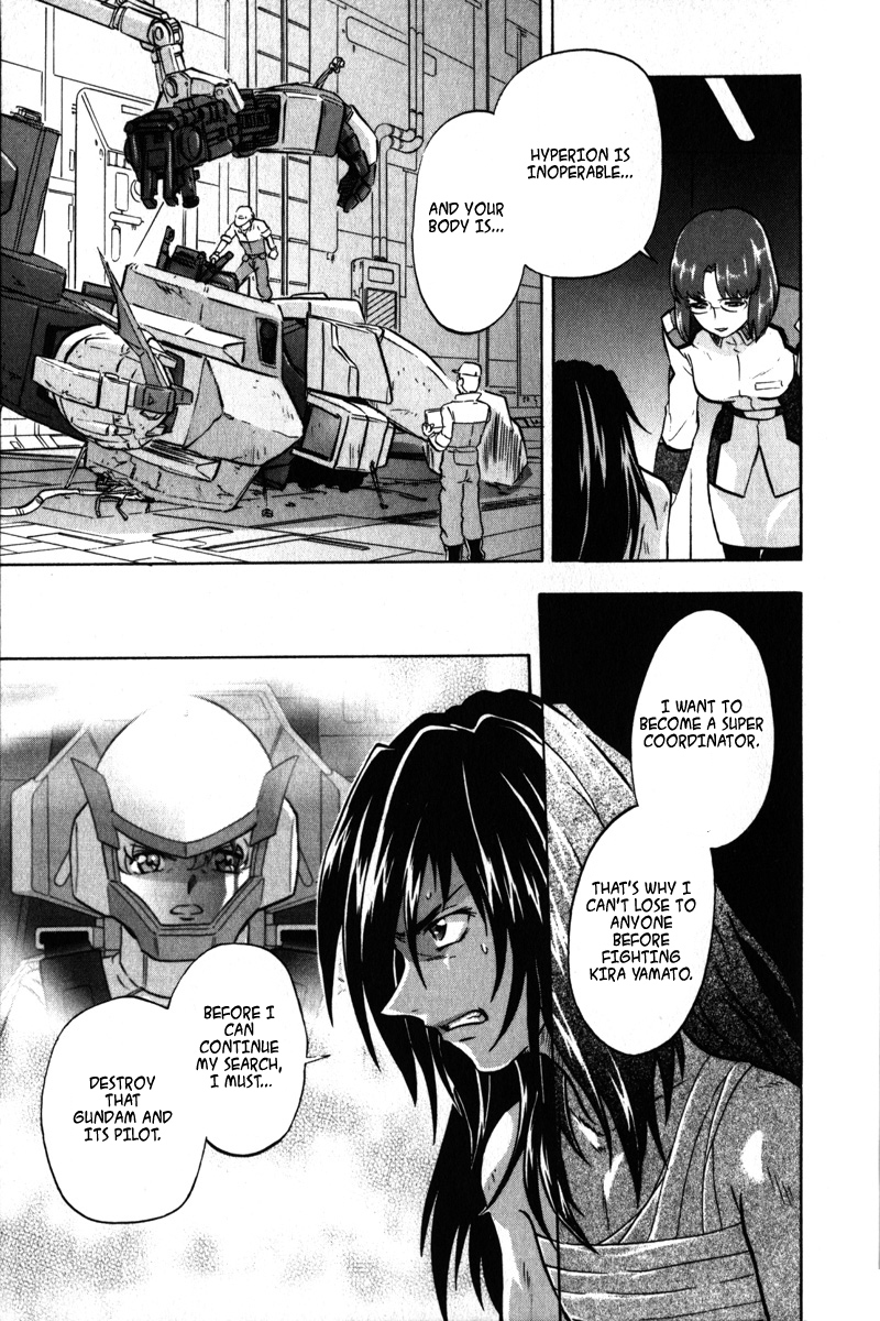 Kidou Senshi Gundam Seed X Astray Chapter 7.2 page 15 - Chapter 7 v2 : Parts-X17 - The Wild Black Flames