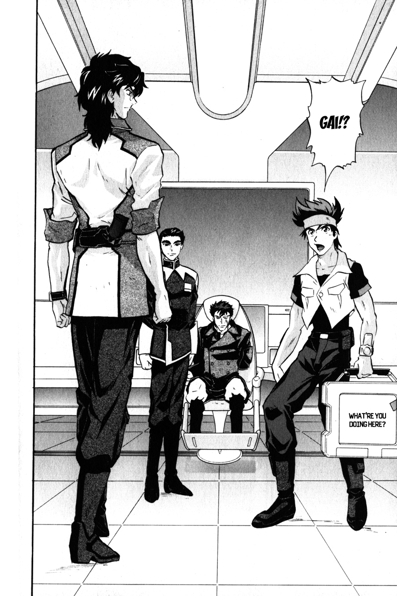 Kidou Senshi Gundam Seed X Astray Chapter 7.2 page 33 - Chapter 7 v2 : Parts-X17 - The Wild Black Flames