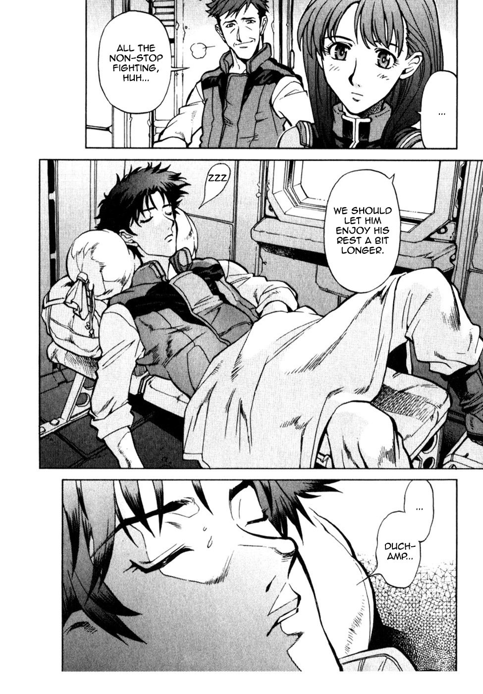 Kidou Senshi Gundam Senki: Lost War Chronicles Chapter 0.1 page 2 - Chapter 0.1: OPERATION 0 side A: Matt Healy - At the outbreak of War -