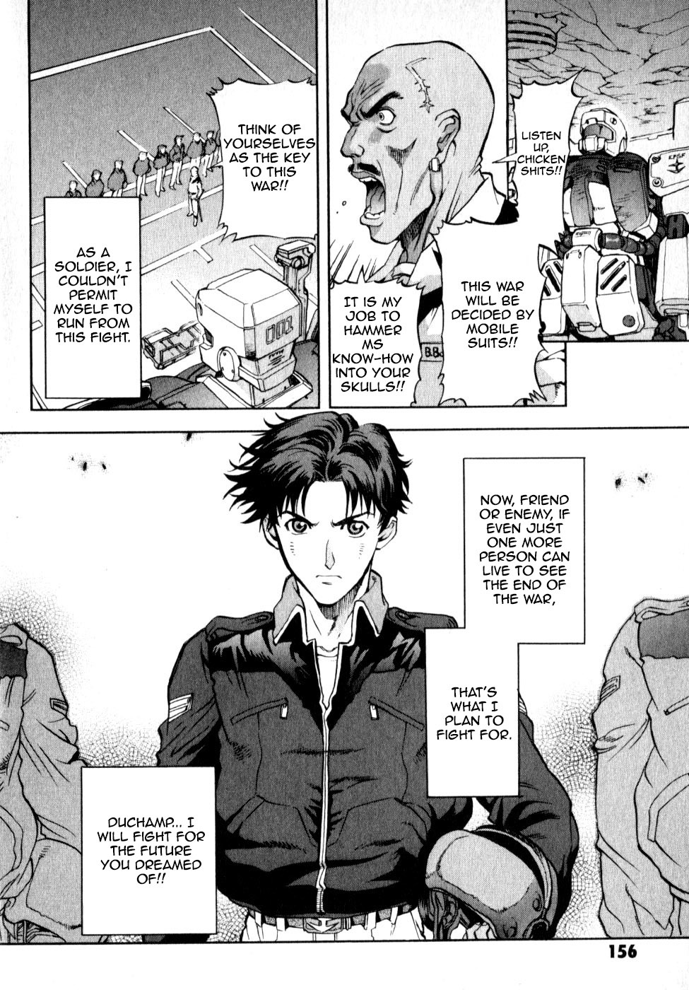 Kidou Senshi Gundam Senki: Lost War Chronicles Chapter 0.1 page 23 - Chapter 0.1: OPERATION 0 side A: Matt Healy - At the outbreak of War -