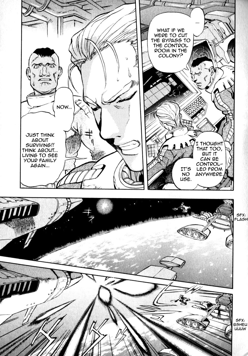 Kidou Senshi Gundam Senki: Lost War Chronicles Chapter 0.2 page 11 - Chapter 0.2: OPERATION 0 side B: Ken Bederstadt - At the outbreak of War -