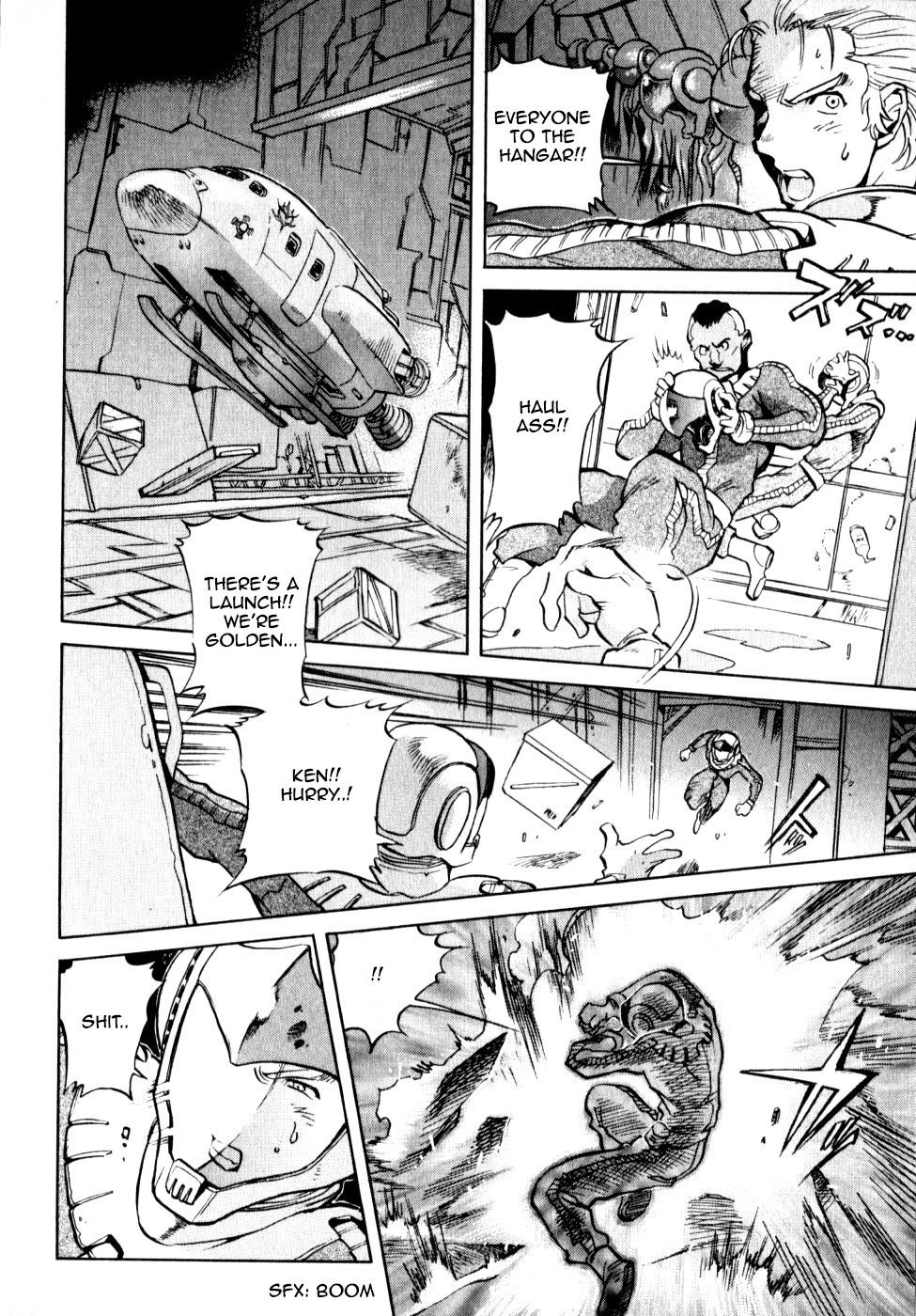 Kidou Senshi Gundam Senki: Lost War Chronicles Chapter 0.2 page 13 - Chapter 0.2: OPERATION 0 side B: Ken Bederstadt - At the outbreak of War -