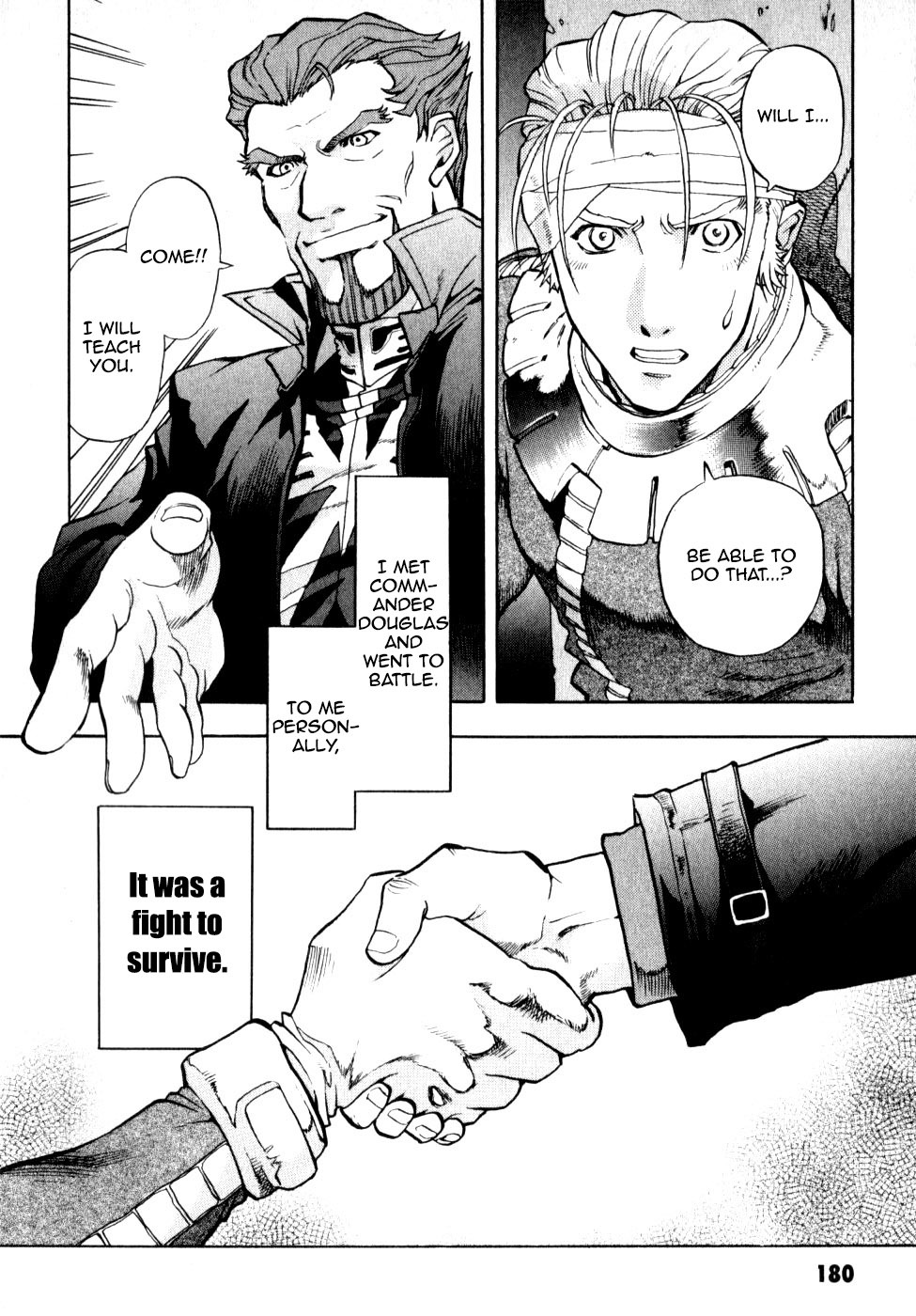 Kidou Senshi Gundam Senki: Lost War Chronicles Chapter 0.2 page 20 - Chapter 0.2: OPERATION 0 side B: Ken Bederstadt - At the outbreak of War -