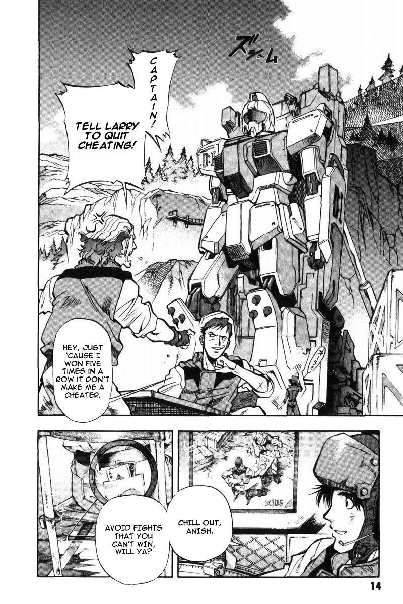 Kidou Senshi Gundam Senki: Lost War Chronicles Chapter 1 page 15 - Chapter 1: Experimental Unit