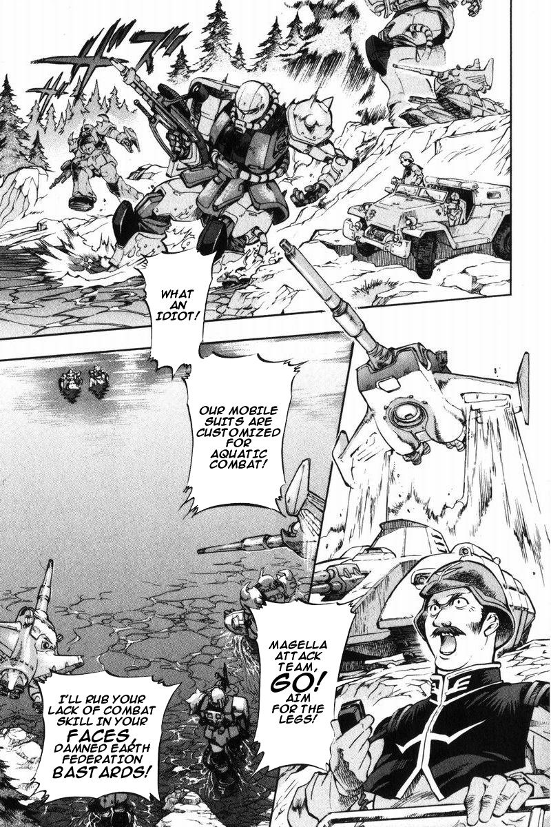 Kidou Senshi Gundam Senki: Lost War Chronicles Chapter 1 page 23 - Chapter 1: Experimental Unit