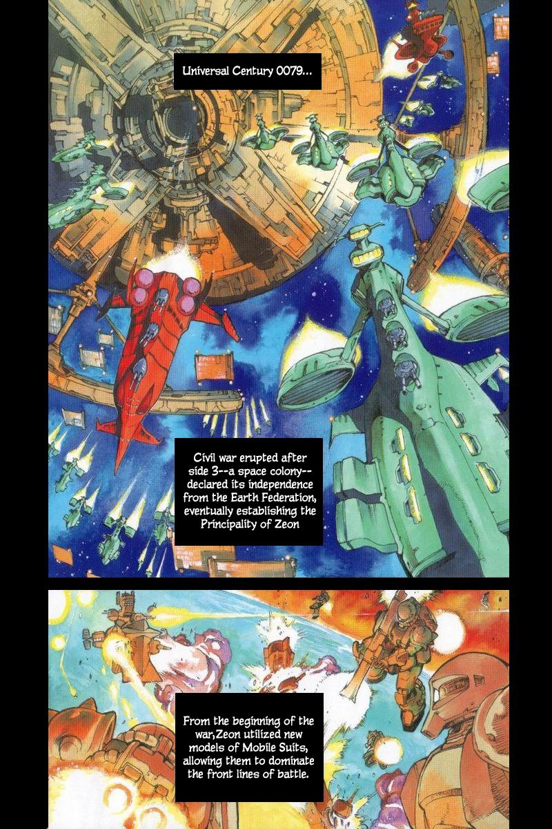 Kidou Senshi Gundam Senki: Lost War Chronicles Chapter 1 page 5 - Chapter 1: Experimental Unit