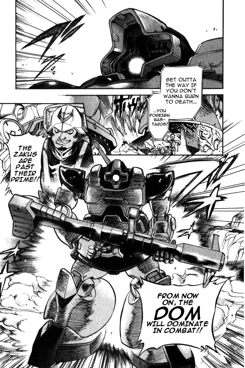 Kidou Senshi Gundam Senki: Lost War Chronicles Chapter 2 page 12 - Chapter 2: Foreign Legion