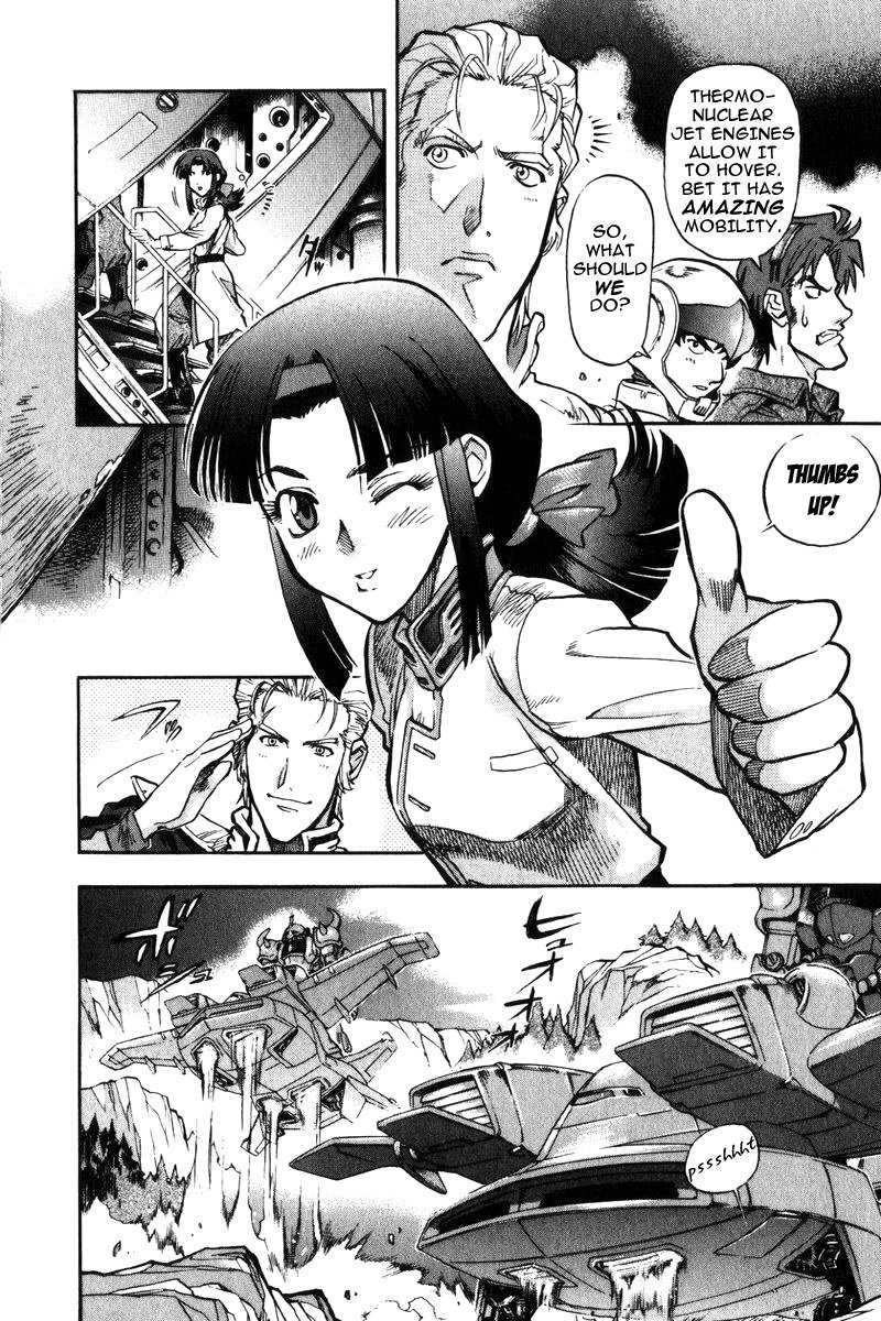 Kidou Senshi Gundam Senki: Lost War Chronicles Chapter 2 page 13 - Chapter 2: Foreign Legion