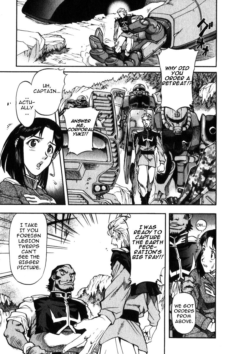 Kidou Senshi Gundam Senki: Lost War Chronicles Chapter 2 page 8 - Chapter 2: Foreign Legion