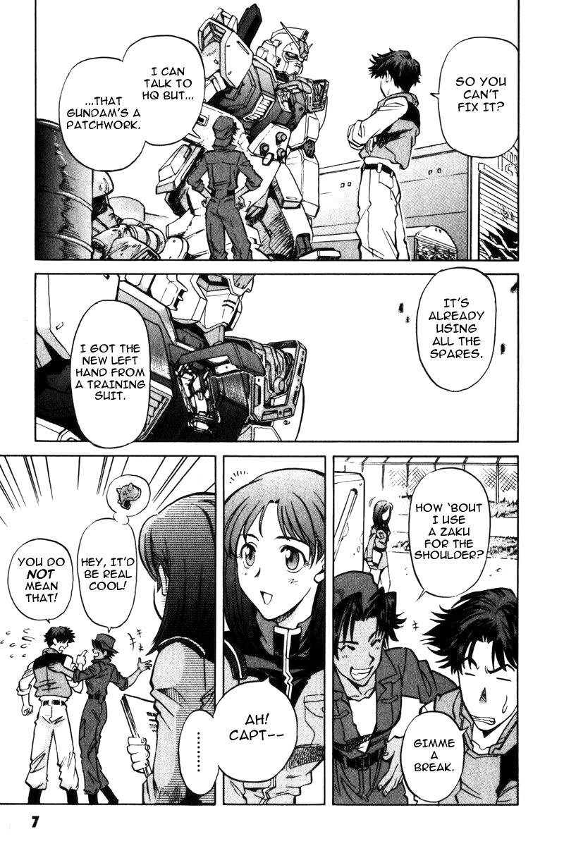 Kidou Senshi Gundam Senki: Lost War Chronicles Chapter 4 page 10 - Chapter 4: Will to Fight