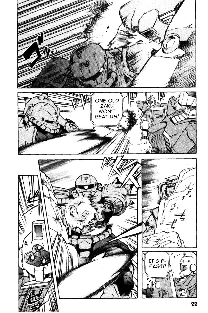 Kidou Senshi Gundam Senki: Lost War Chronicles Chapter 4 page 25 - Chapter 4: Will to Fight