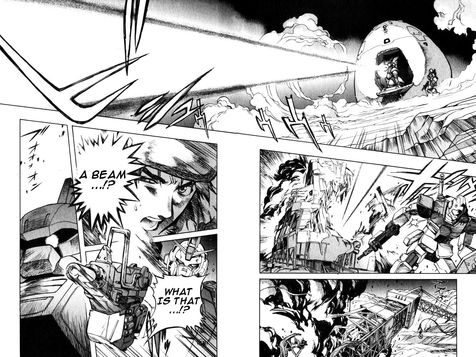 Kidou Senshi Gundam Senki: Lost War Chronicles Chapter 4 page 35 - Chapter 4: Will to Fight