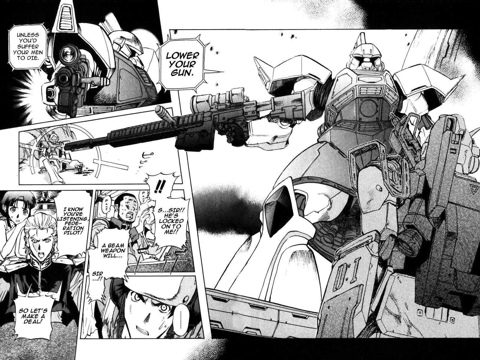 Kidou Senshi Gundam Senki: Lost War Chronicles Chapter 4 page 36 - Chapter 4: Will to Fight