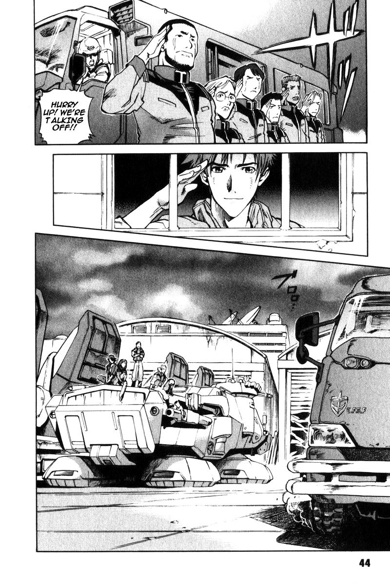 Kidou Senshi Gundam Senki: Lost War Chronicles Chapter 4 page 45 - Chapter 4: Will to Fight