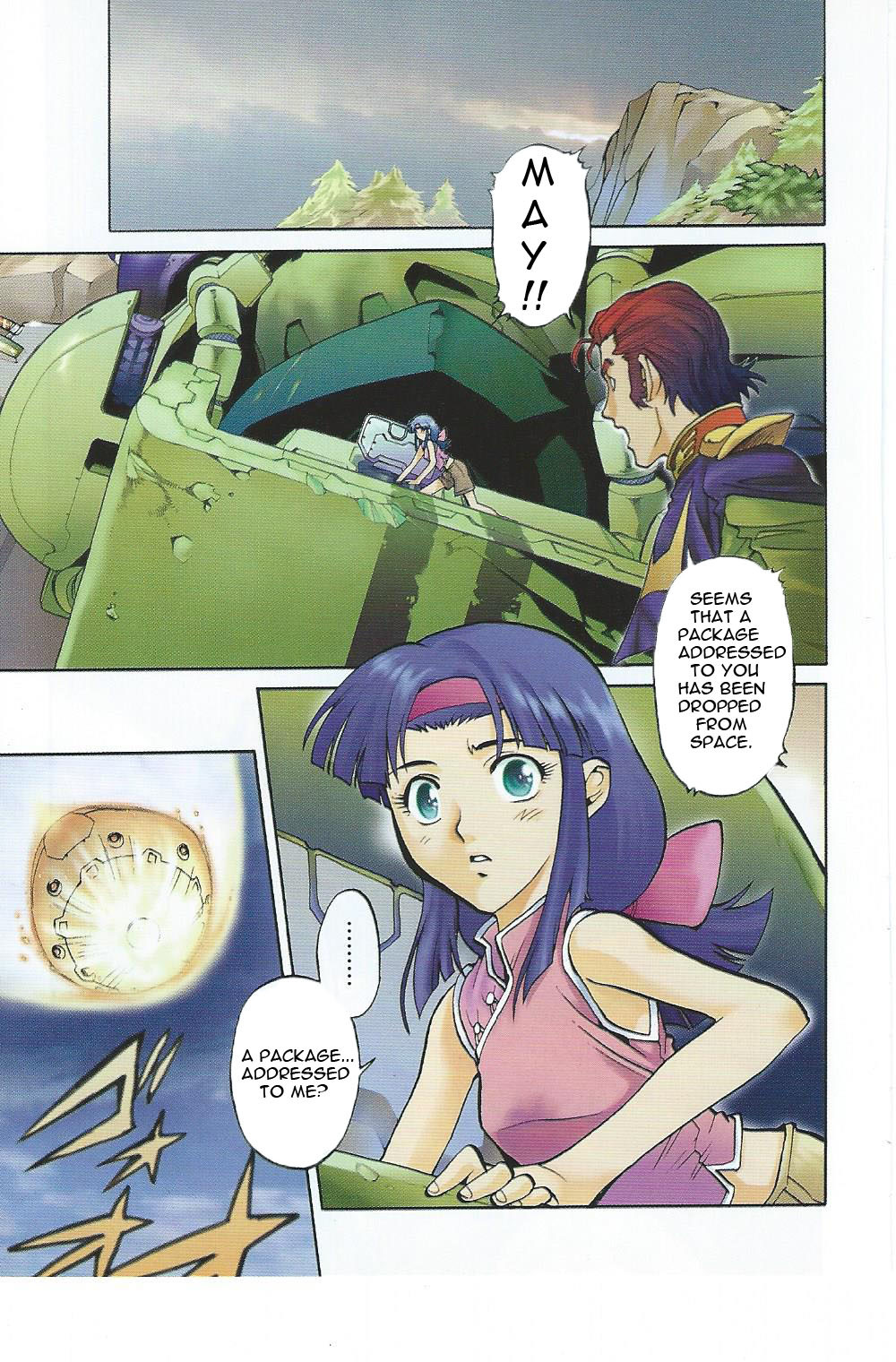 Kidou Senshi Gundam Senki: Lost War Chronicles Chapter 4 page 5 - Chapter 4: Will to Fight