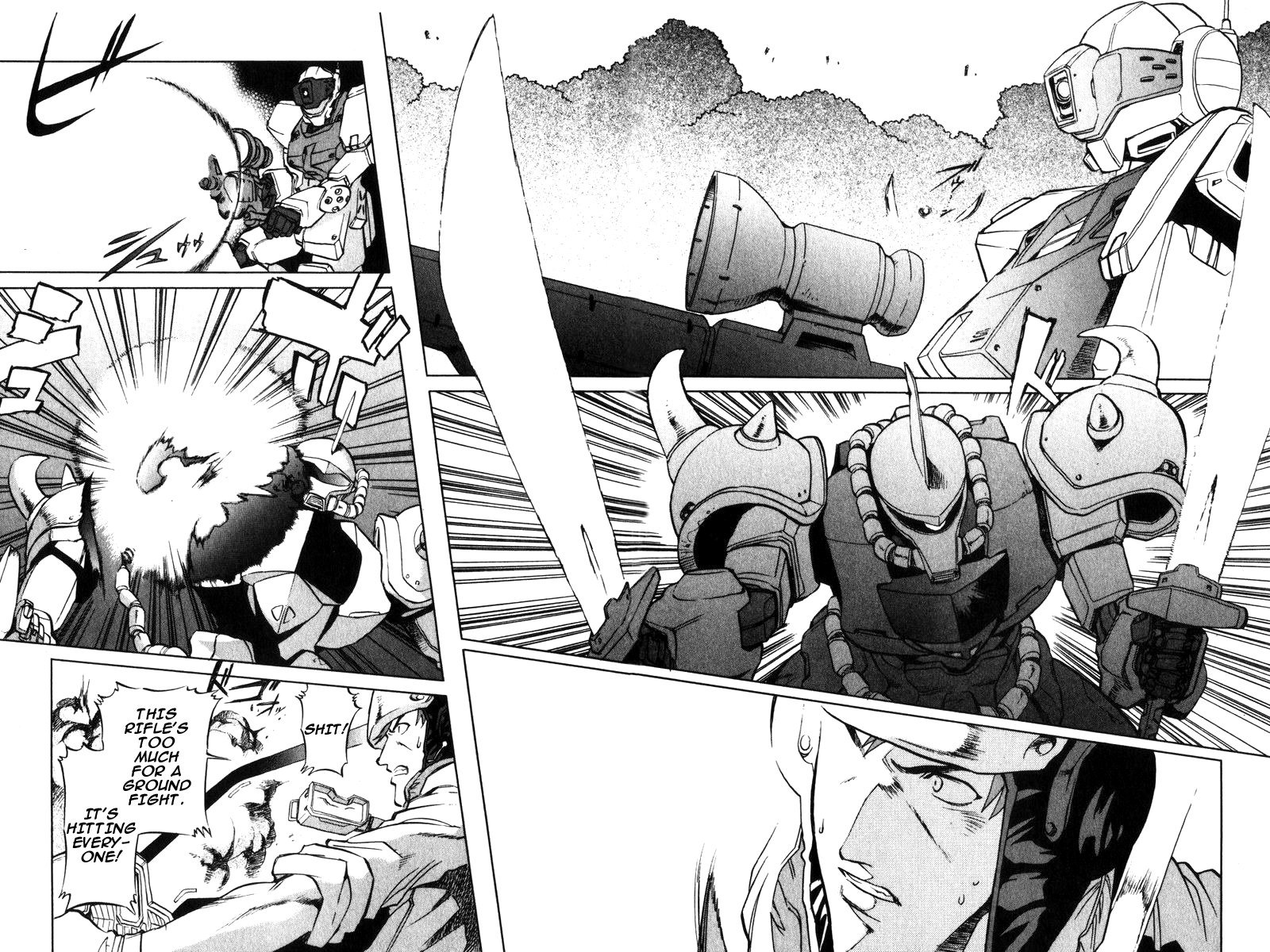 Kidou Senshi Gundam Senki: Lost War Chronicles Chapter 5 page 12 - Chapter 5: Fork in the Road