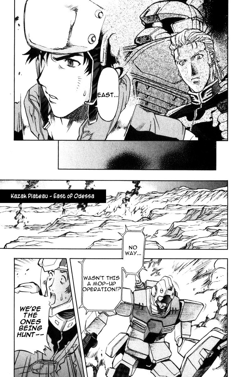 Kidou Senshi Gundam Senki: Lost War Chronicles Chapter 5 page 14 - Chapter 5: Fork in the Road