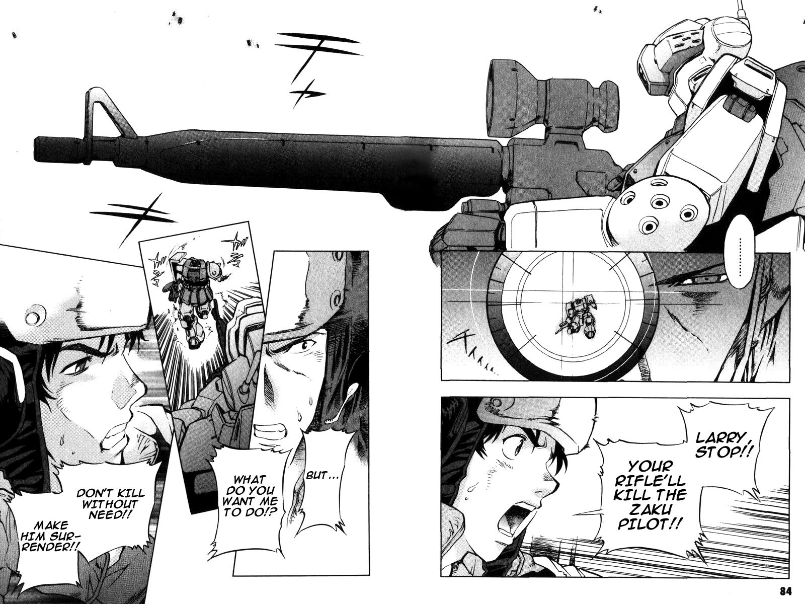 Kidou Senshi Gundam Senki: Lost War Chronicles Chapter 5 page 35 - Chapter 5: Fork in the Road