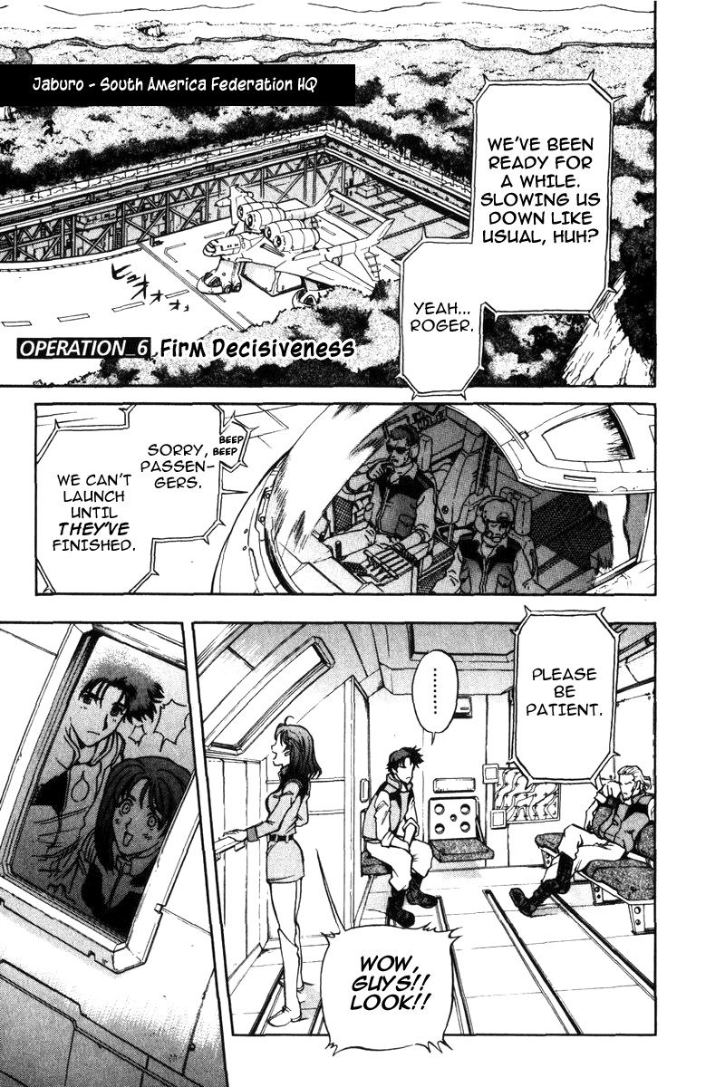 Kidou Senshi Gundam Senki: Lost War Chronicles Chapter 6 page 1 - Chapter 6: Firm Decisiveness