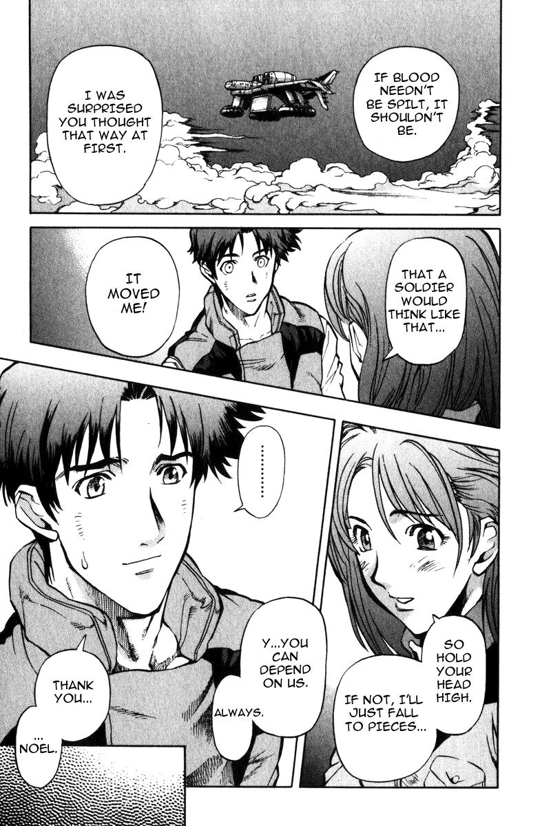 Kidou Senshi Gundam Senki: Lost War Chronicles Chapter 6 page 14 - Chapter 6: Firm Decisiveness
