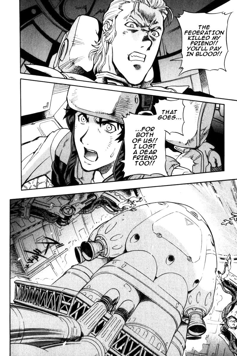 Kidou Senshi Gundam Senki: Lost War Chronicles Chapter 6 page 34 - Chapter 6: Firm Decisiveness