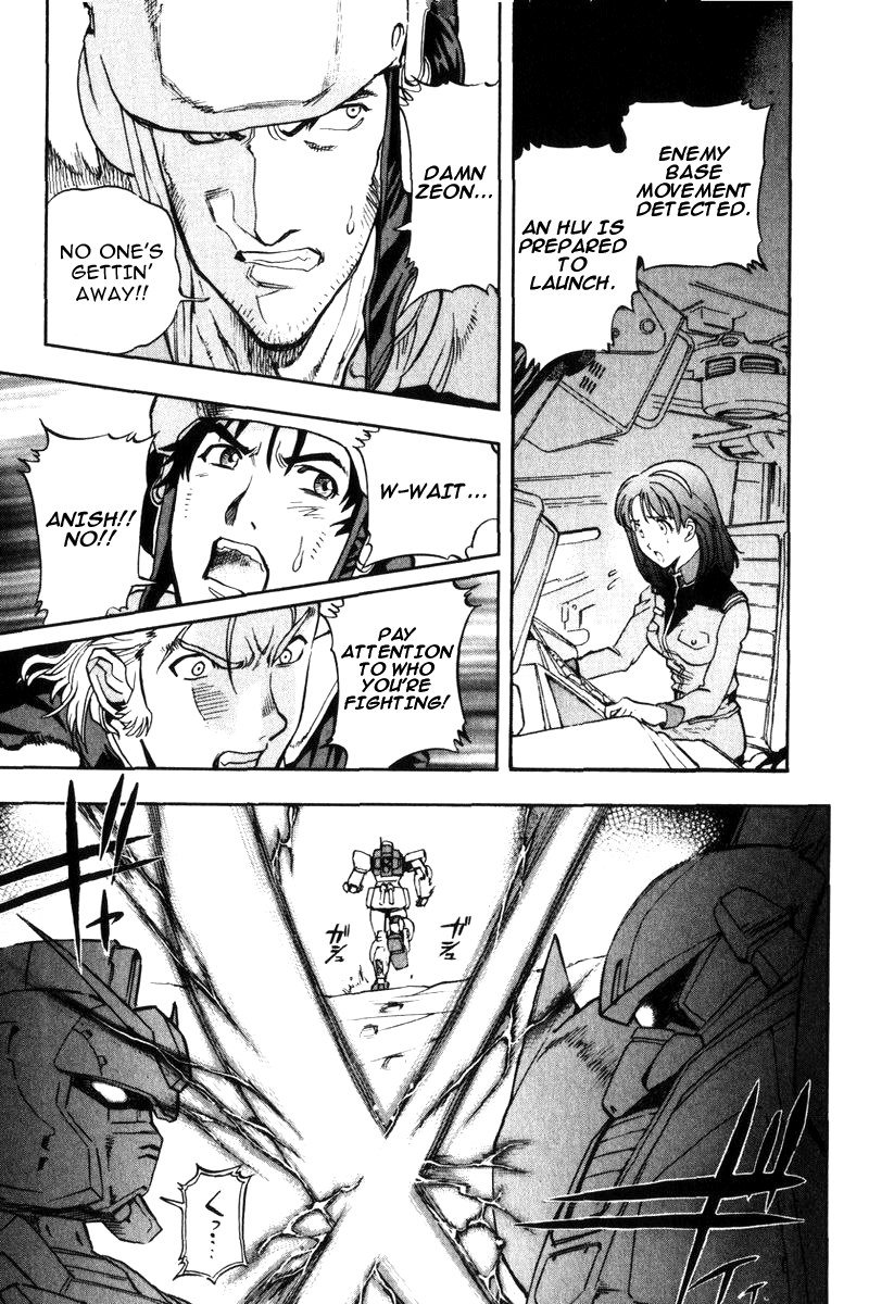 Kidou Senshi Gundam Senki: Lost War Chronicles Chapter 6 page 35 - Chapter 6: Firm Decisiveness