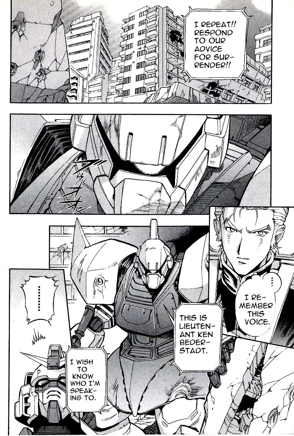 Kidou Senshi Gundam Senki: Lost War Chronicles Chapter 7 page 12 - Chapter 7: Rivals! Decisive Battle