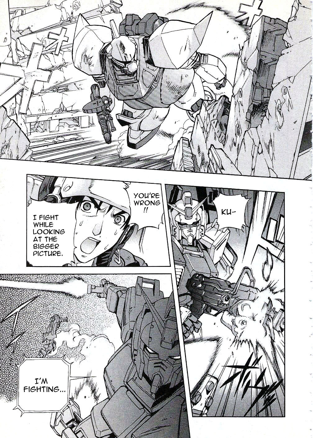 Kidou Senshi Gundam Senki: Lost War Chronicles Chapter 7 page 19 - Chapter 7: Rivals! Decisive Battle