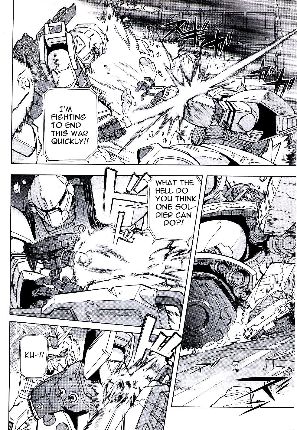 Kidou Senshi Gundam Senki: Lost War Chronicles Chapter 7 page 20 - Chapter 7: Rivals! Decisive Battle