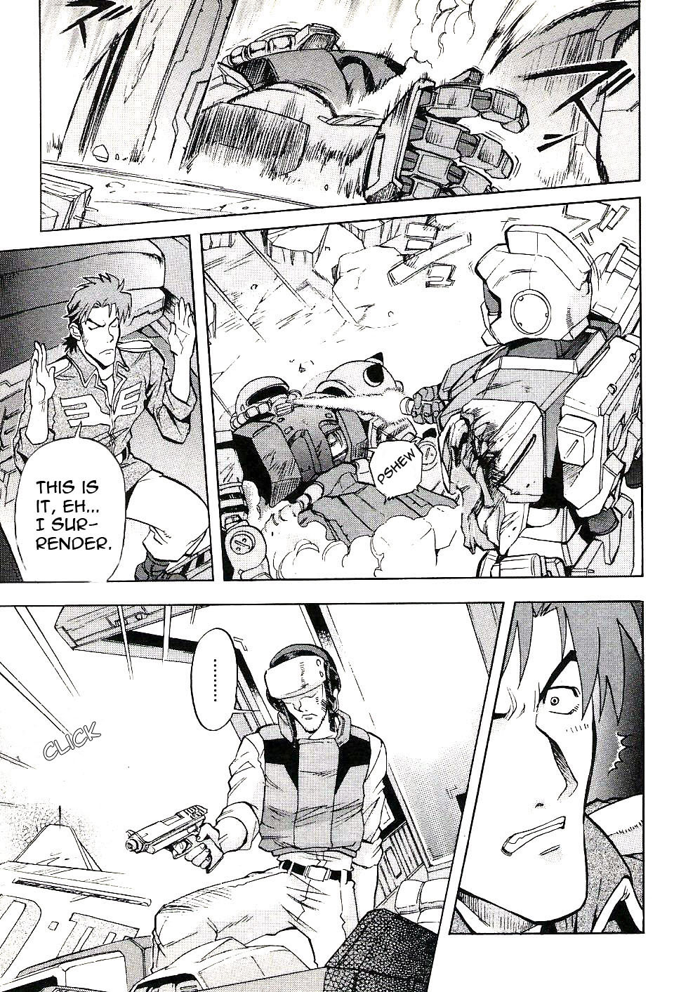 Kidou Senshi Gundam Senki: Lost War Chronicles Chapter 7 page 25 - Chapter 7: Rivals! Decisive Battle