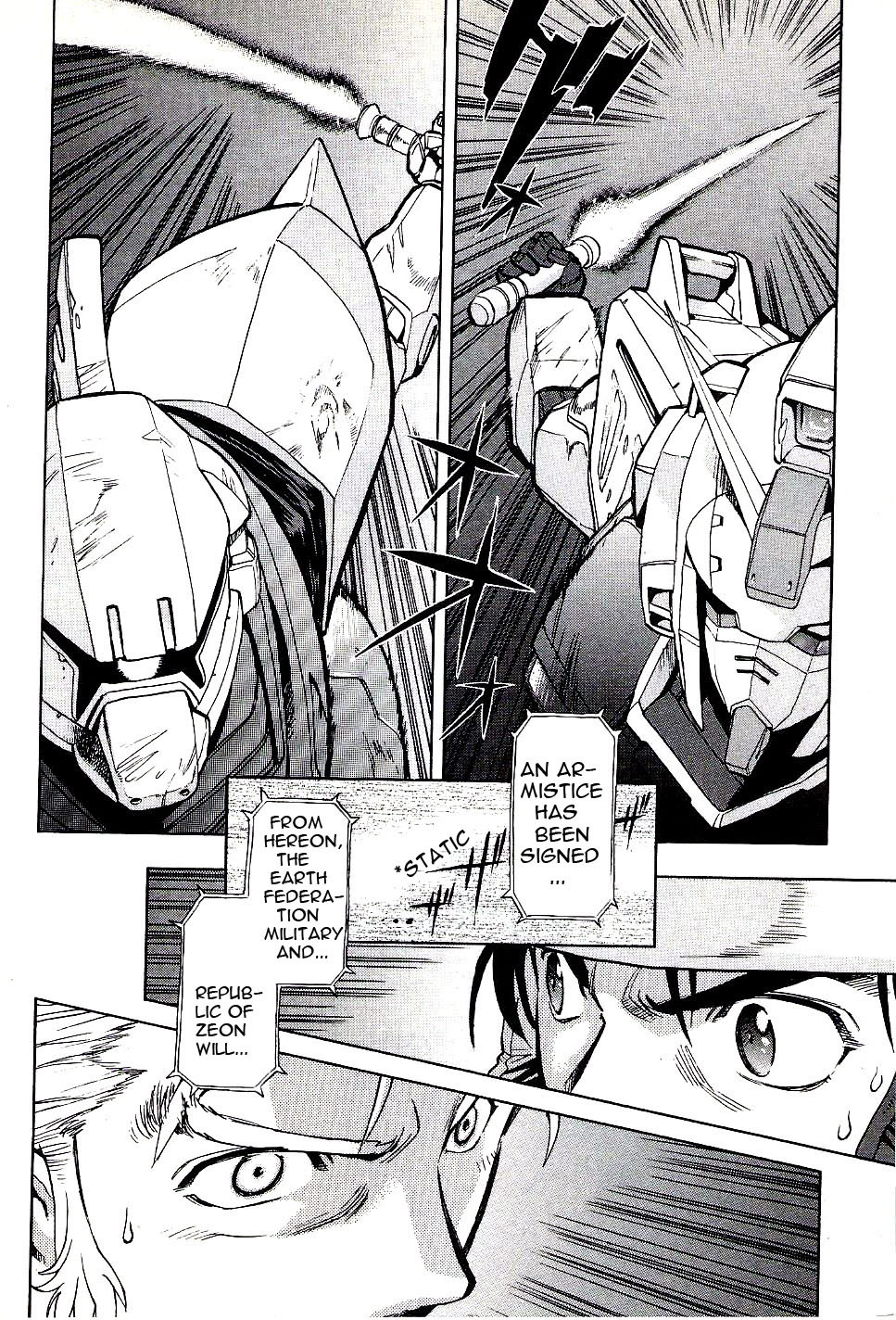 Kidou Senshi Gundam Senki: Lost War Chronicles Chapter 7 page 27 - Chapter 7: Rivals! Decisive Battle