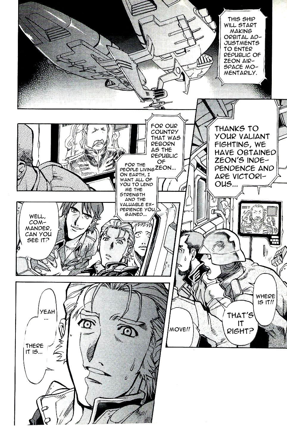 Kidou Senshi Gundam Senki: Lost War Chronicles Chapter 7 page 35 - Chapter 7: Rivals! Decisive Battle