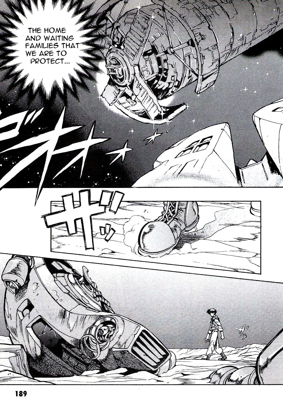 Kidou Senshi Gundam Senki: Lost War Chronicles Chapter 7 page 36 - Chapter 7: Rivals! Decisive Battle