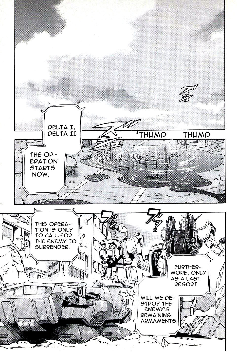 Kidou Senshi Gundam Senki: Lost War Chronicles Chapter 7 page 9 - Chapter 7: Rivals! Decisive Battle