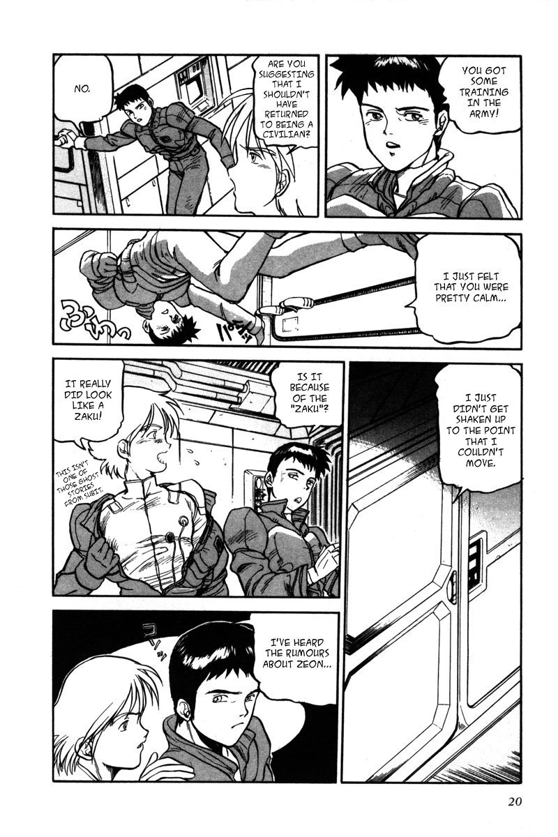 Kidou Senshi Gundam: Silhouette Formula 91 Chapter 1.2 page 16 - Chapter 1 v2 : Encounter